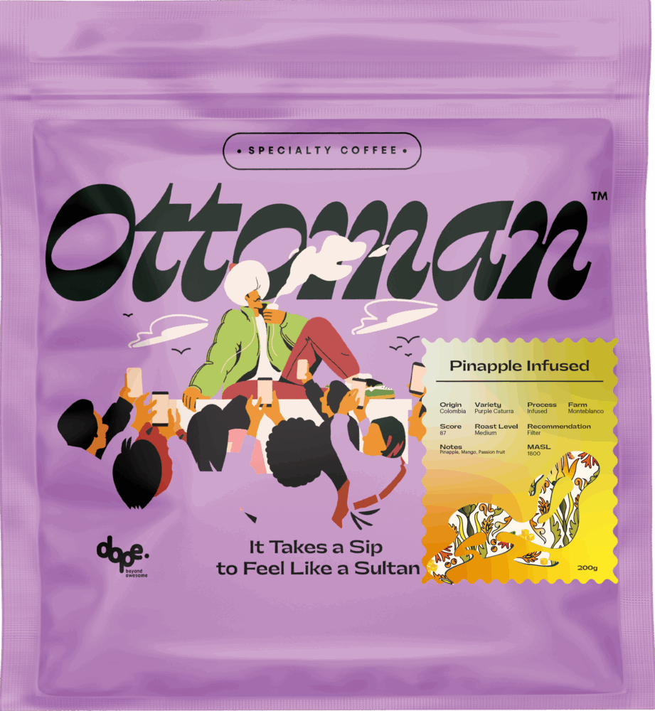 كولومبيا اناناس – قهوة منقوعة بالاناناس (٢٠٠ جرام)