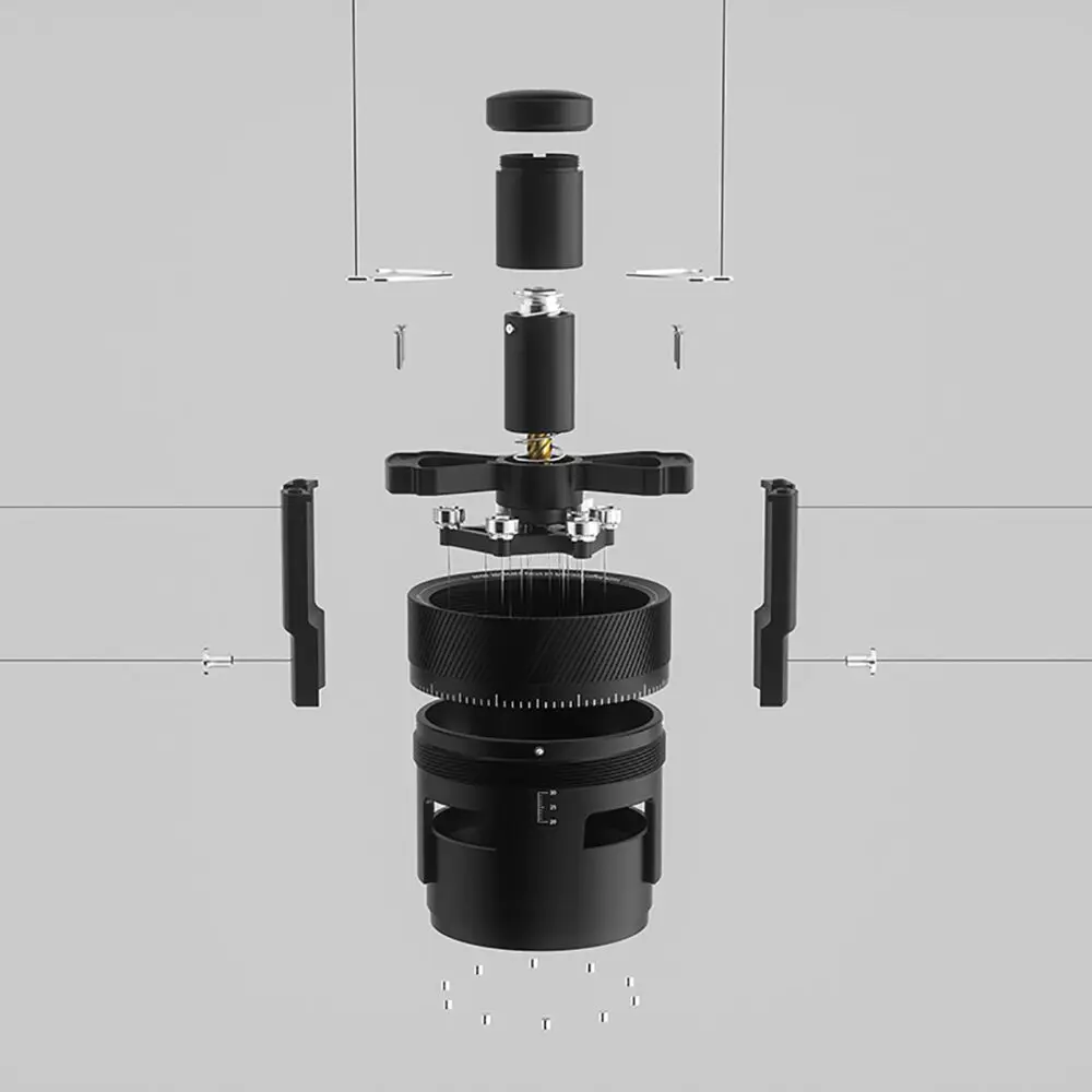 MHW SE Pro Needle Distributor- Obsidian Black - 58mm - Image 5