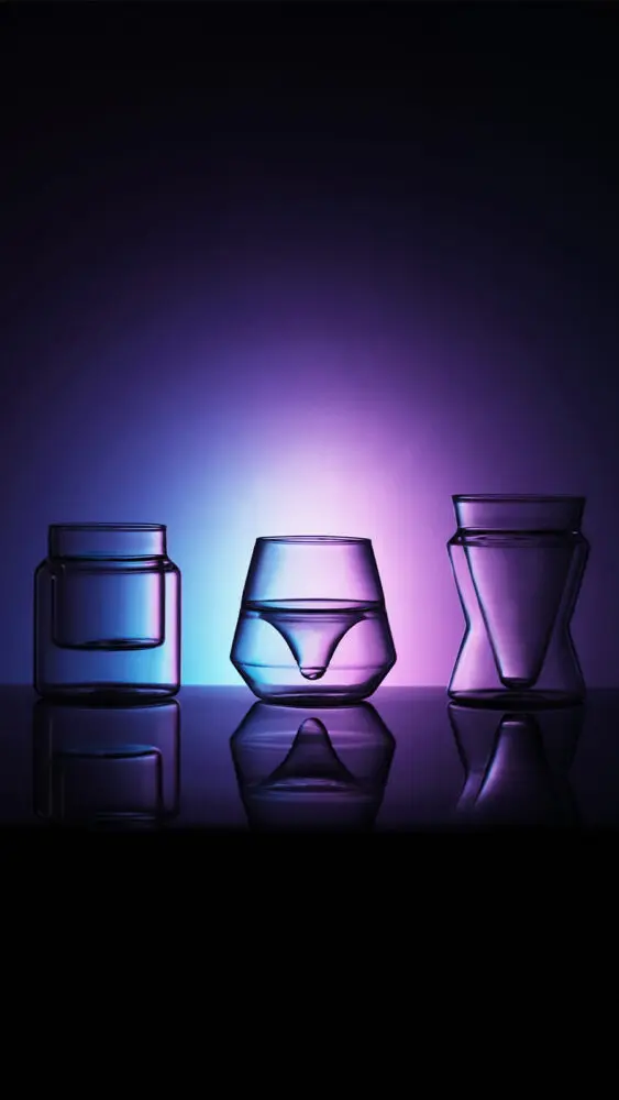 MHW-3BOMBER DW Glass-V type 130ml - Image 4