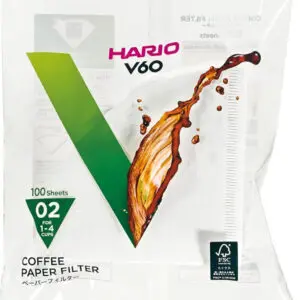Hario V60 Paper Filters Size 02 (100 Pack)