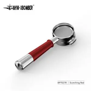 MHW FlowLight Collection Bottomless Portafilter Scorching Red 58mm