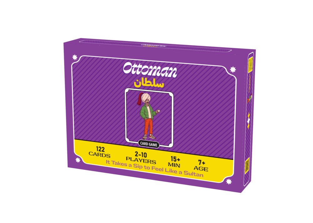 Sultan card game box