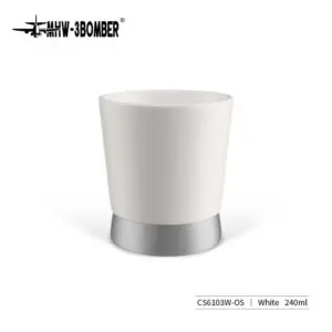 MHW CERA Series Ceramic Cup-240ml White