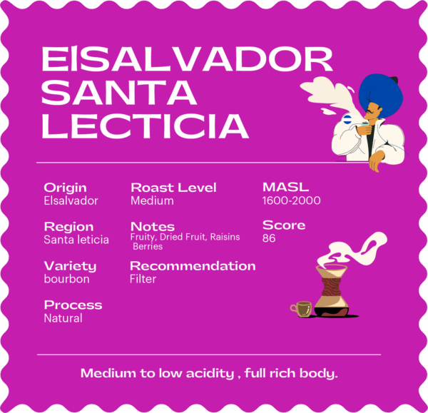 ElSALVADOR SANTA LECTICIA (250 G) - Image 2